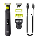 Afeitadora Philips OneBlade Pro 360 QP6542/15 Face + Body, 90 min y 14 longitudes