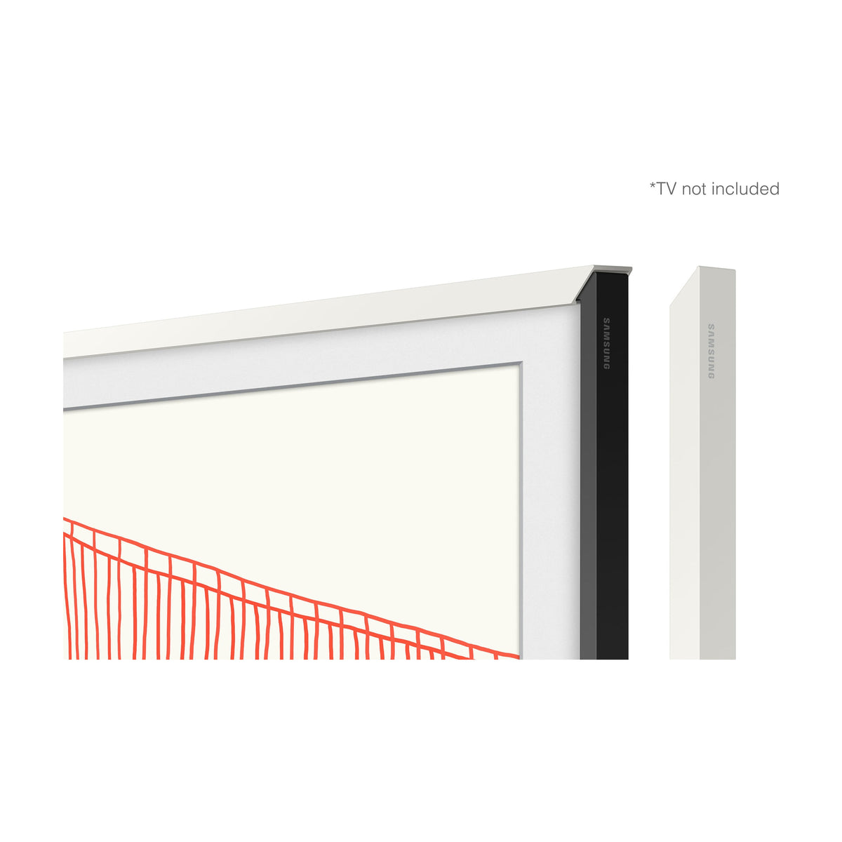 Marco para TV Samsung VG-SCFA43WTBXC blanco para The Frame de 43 pulgadas