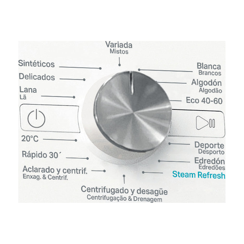 Lavadora Whirlpool FFB 8258 WV SP, 8 kg y 1200 rpm