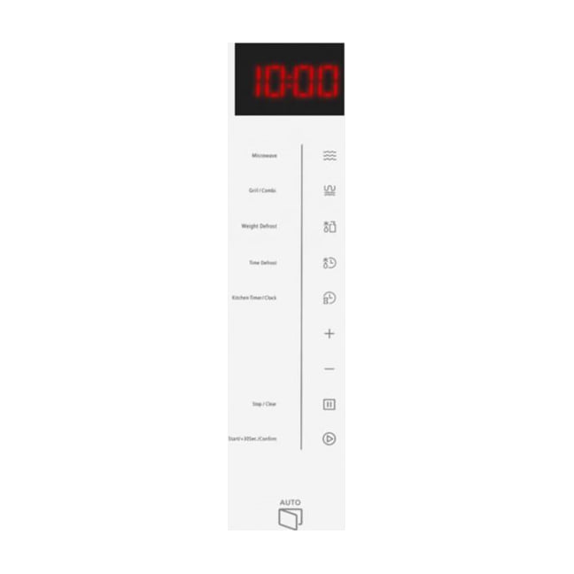 Microondas integrable Fagor 3MWB-25BTCGB de 25 l con grill, cristal blanco