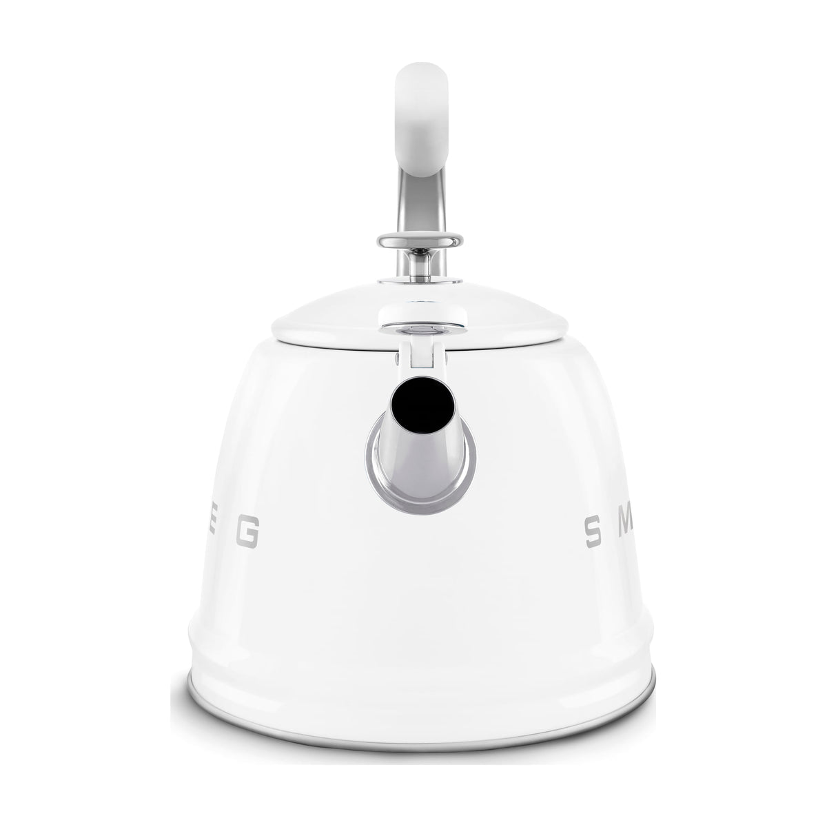 Hervidor silbante Smeg WKF01WH de 2,3 l, blanco