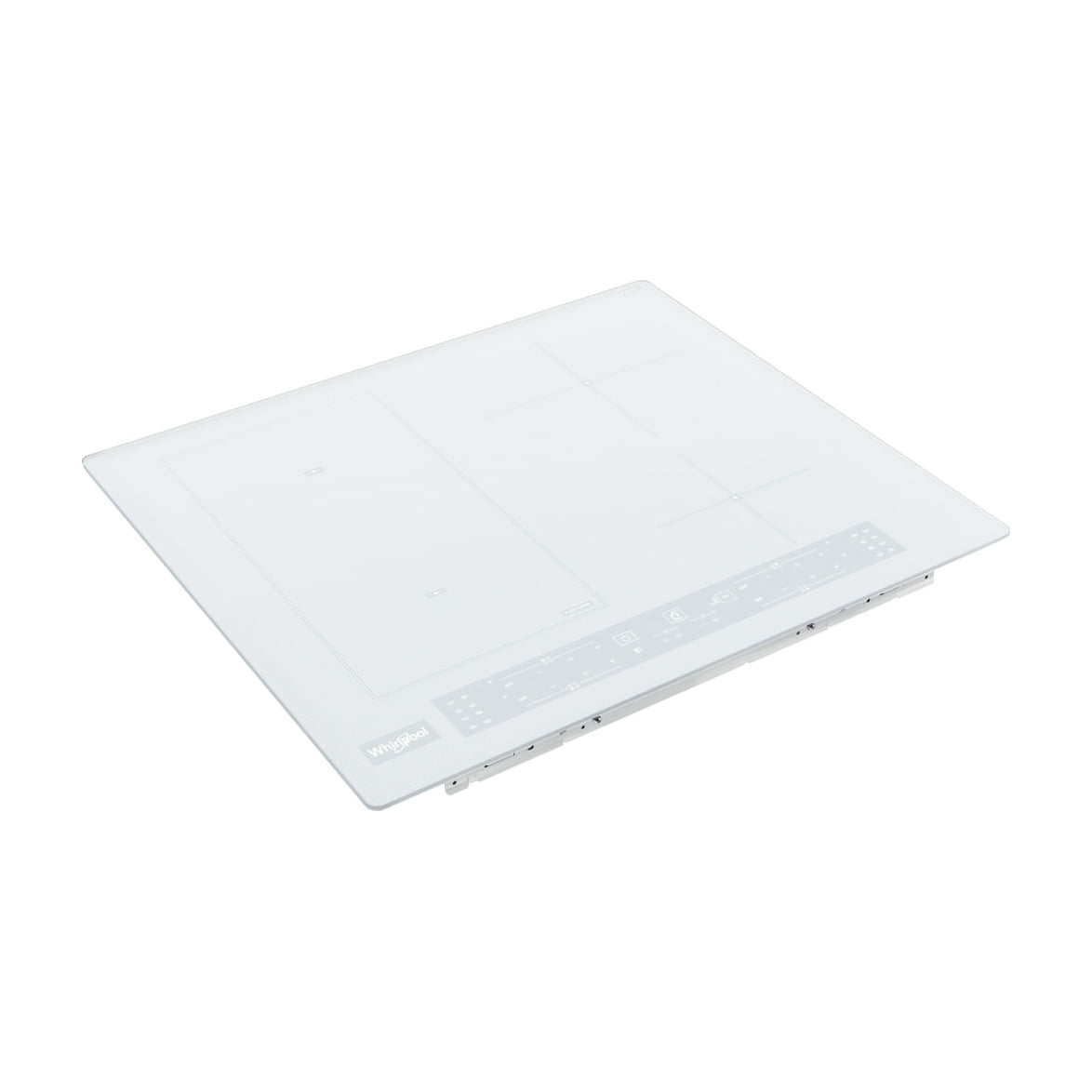 Placa de inducción Whirlpool WL B4560 NE/W con 4 zonas y FlexiCook, blanca