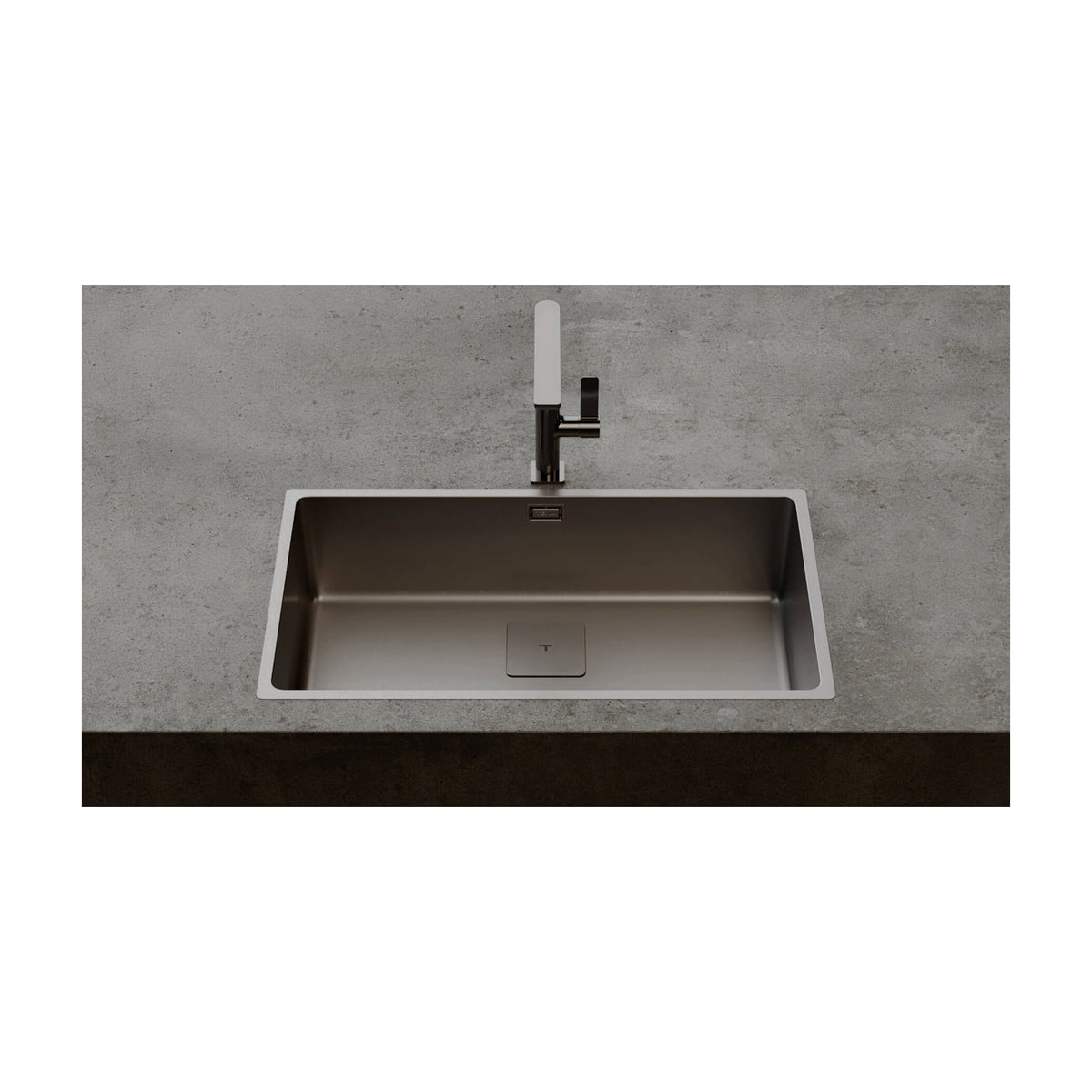 Fregadero Teka FlexLinea RS15 71.40 Fortinox, 1 cubeta, inox satinado