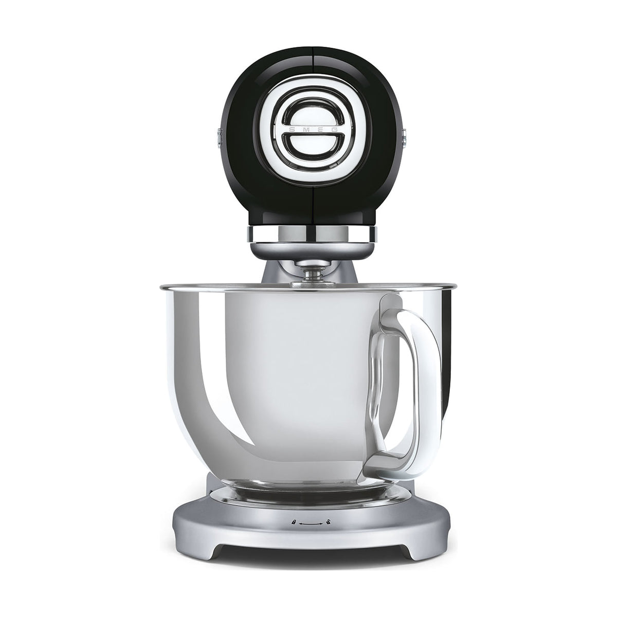 Batidora amasadora Smeg SMF04BLEU negra, 800 W y bol de 4,8 l