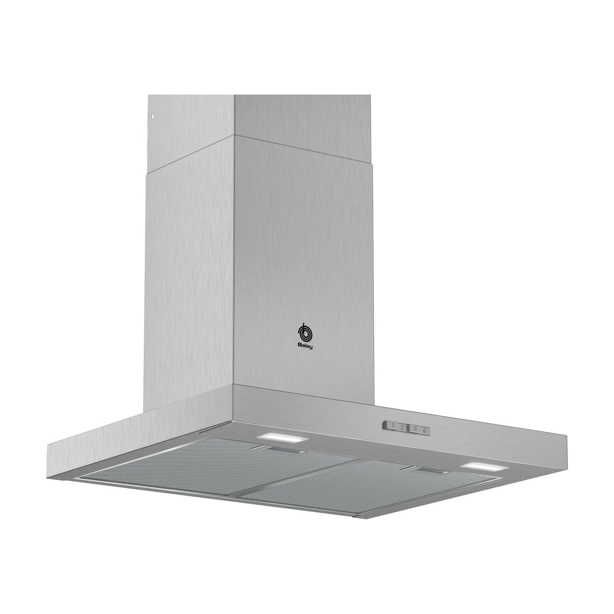 Campana decorativa Balay 3BC066MX de 60 cm, inox e iluminación LED