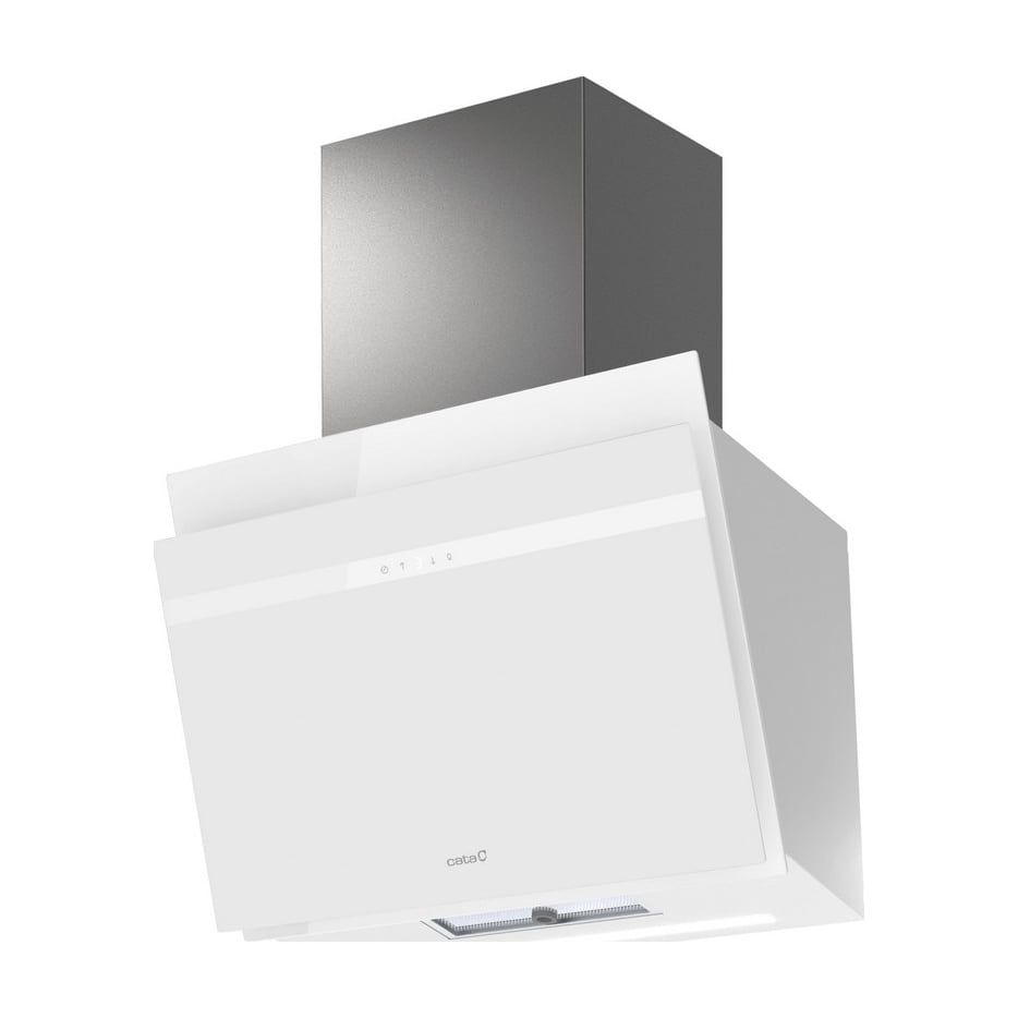 Campana decorativa CATA Thalassa Evo 600 GWH, 60 cm, cristal blanco