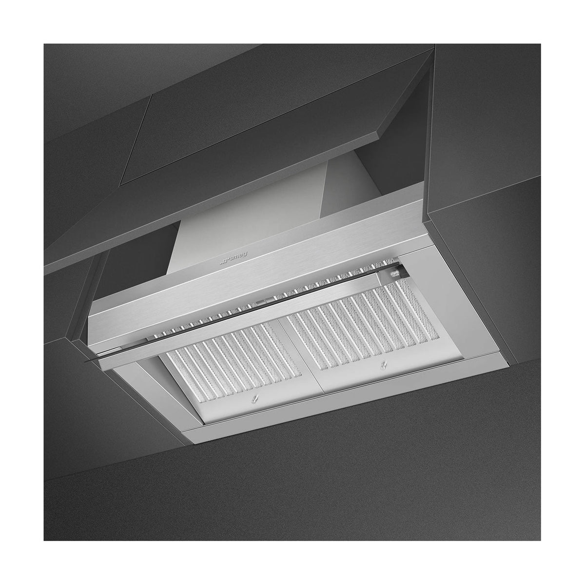 Campana integrable Smeg KSGT64XV de 60 cm, inox y LED regulable