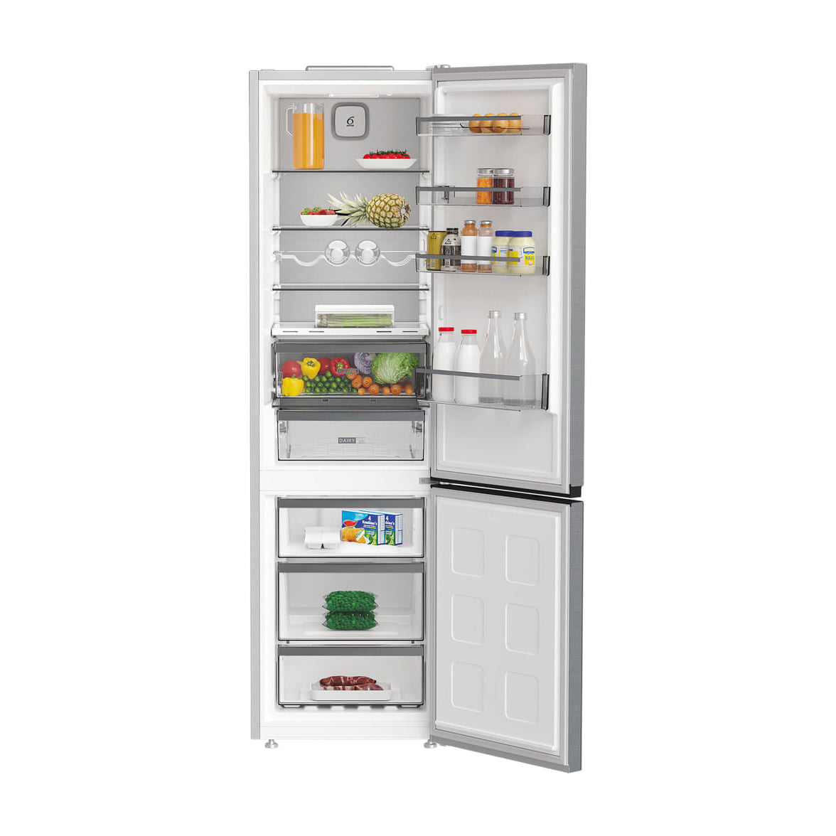 Frigorífico combi Whirlpool WHK 26403 XP6E Total No Frost, 355 l