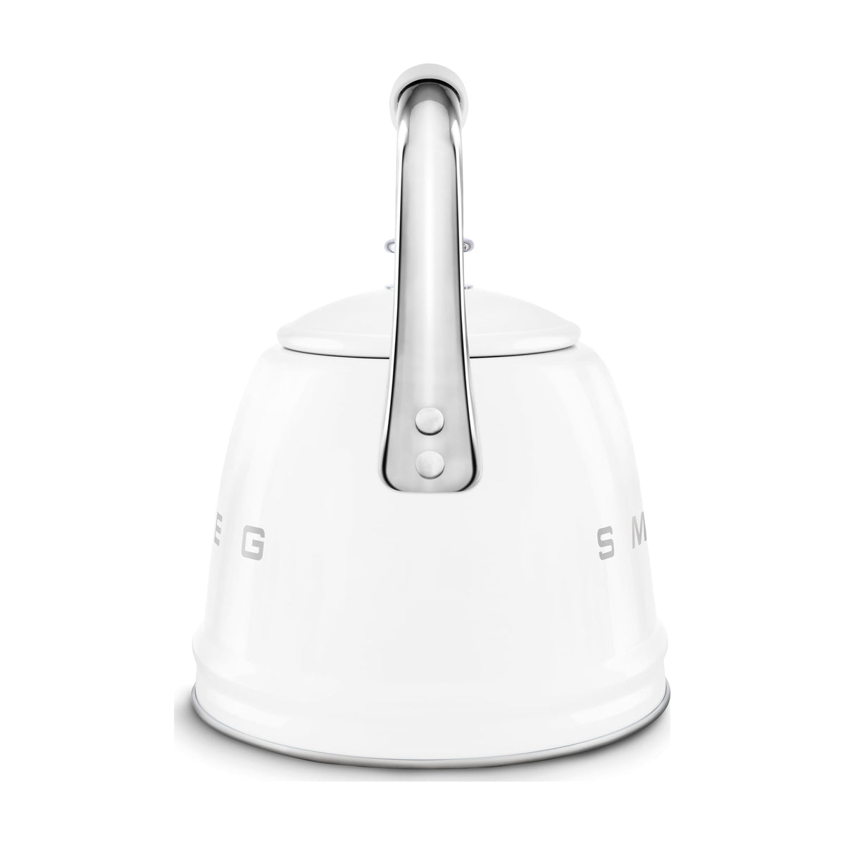 Hervidor silbante Smeg WKF01WH de 2,3 l, blanco