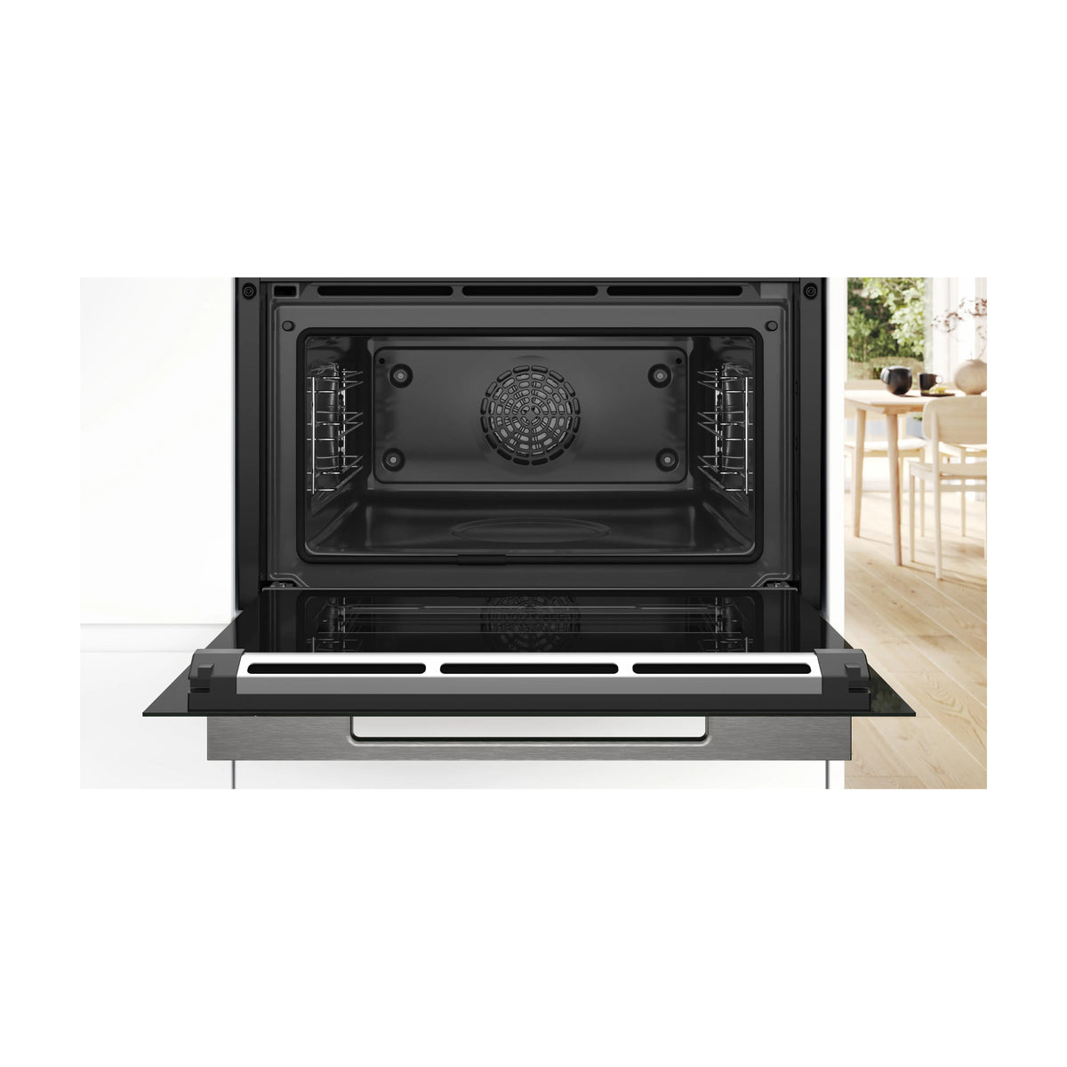 Horno compacto Bosch CBG7741B1 de 47 l con limpieza pirolítica