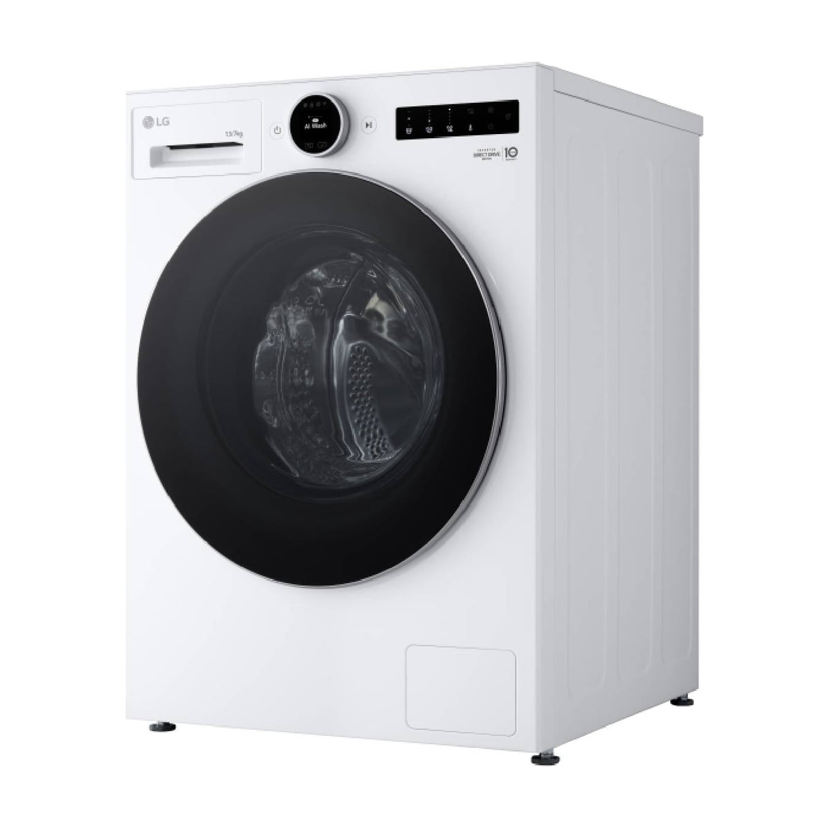 Lavasecadora LG W4X7537TLS de 13/7 kg con Wi-Fi y autodosificación