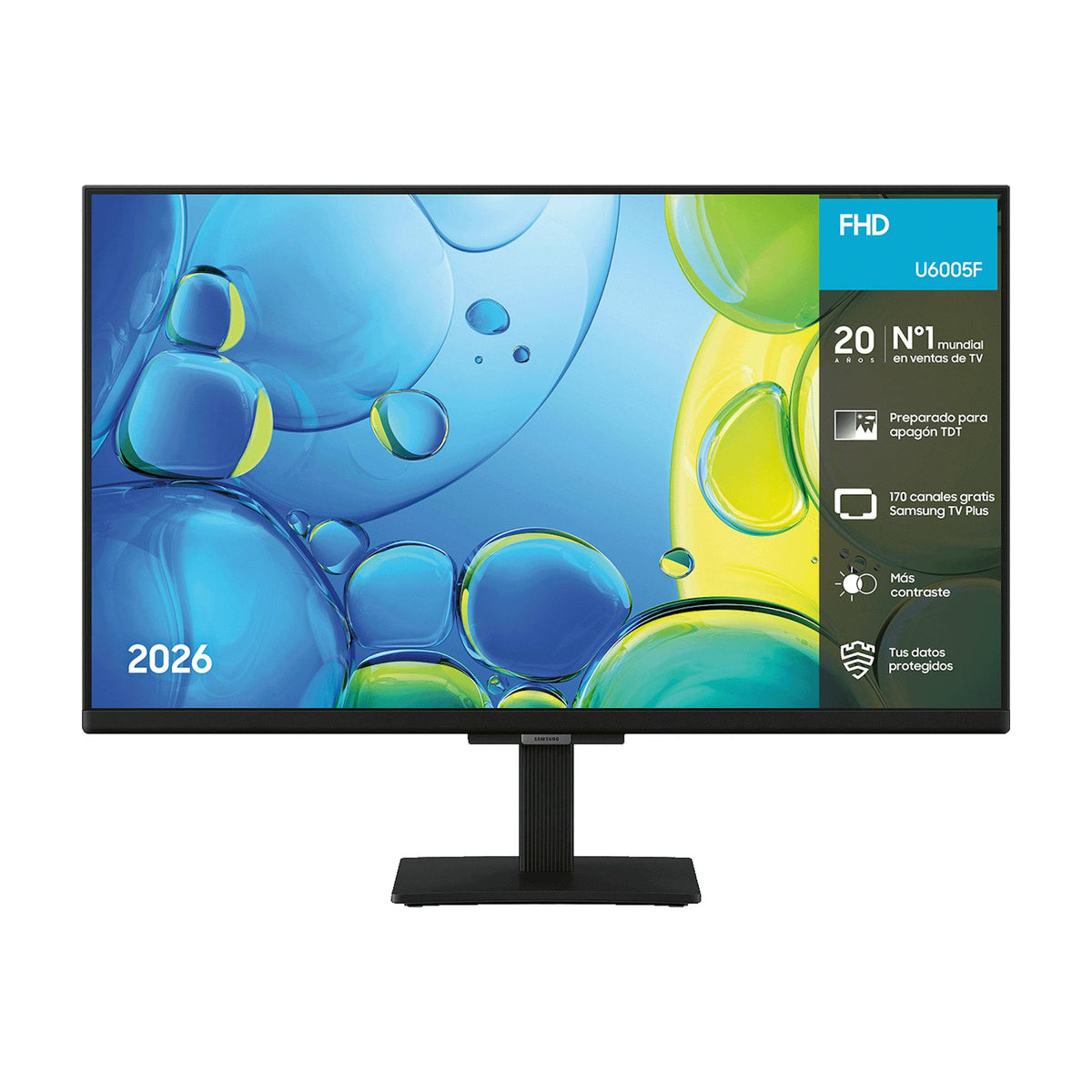Televisor LED Samsung TU27F6005FKXSP de 27 pulgadas Full HD Smart TV