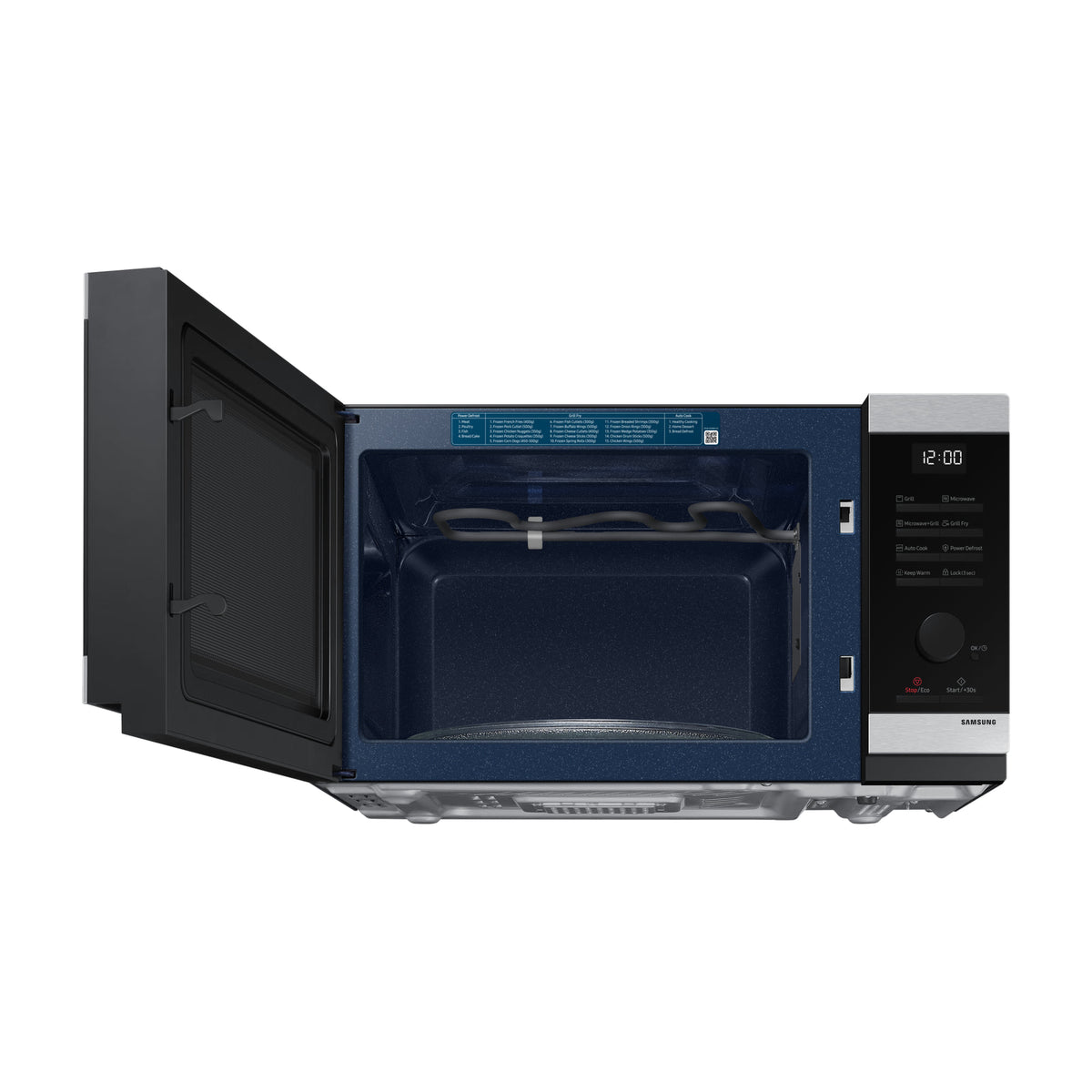 Microondas con grill Samsung MG32DG4524CTE1, 32 l y 900 W