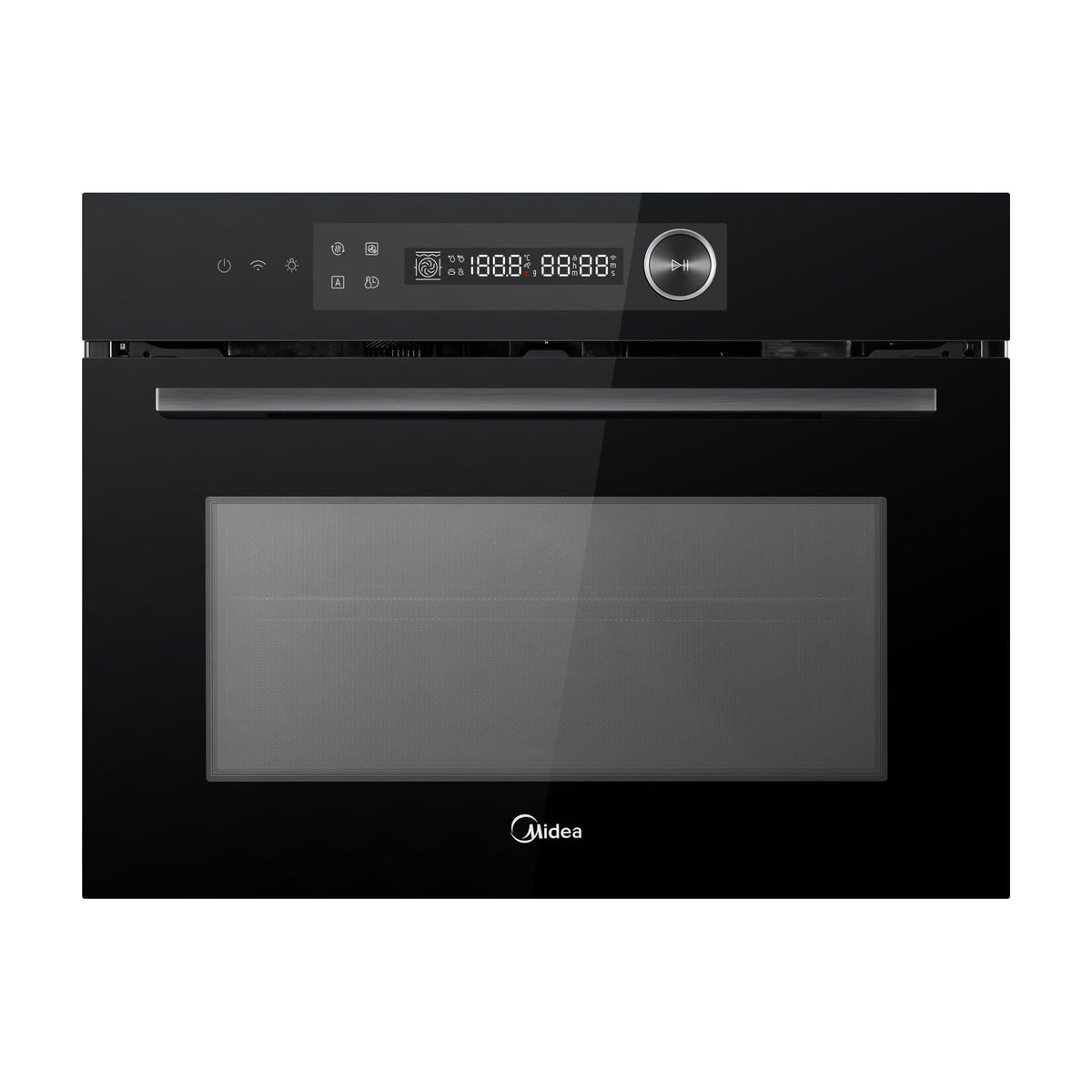 Horno compacto con microondas Midea MCOTV950E4MO-BK, 50 L y Wi-Fi