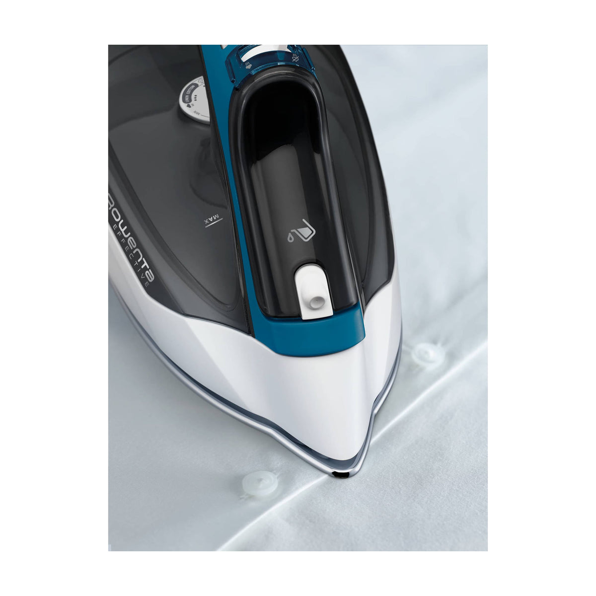 Plancha de vapor Rowenta Effective DX1550D1, 2200 W y suela de acero inoxidable