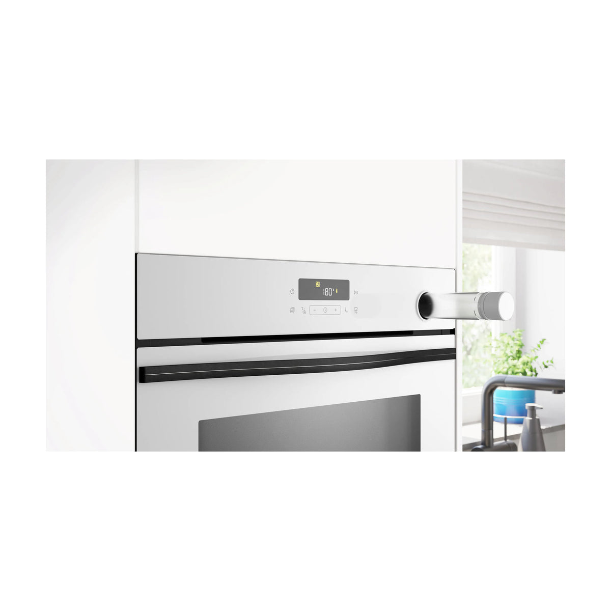 Horno con vapor Balay 3HA5129B3, 71 l, cristal blanco
