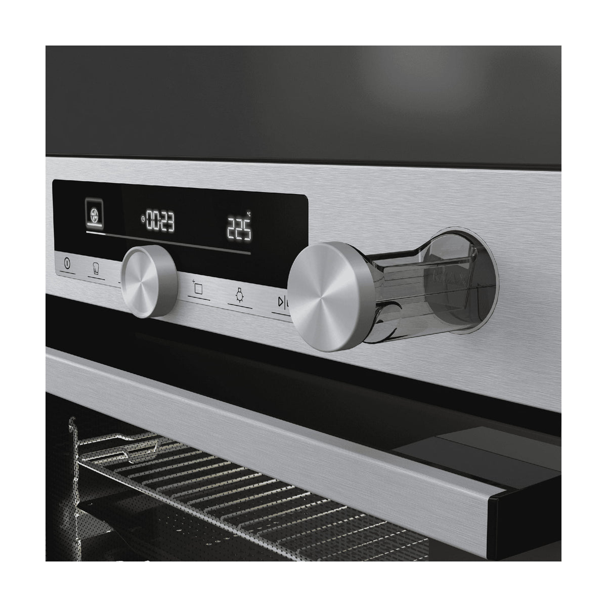 Horno Hisense O643PX pirolítico de 77 l con vapor