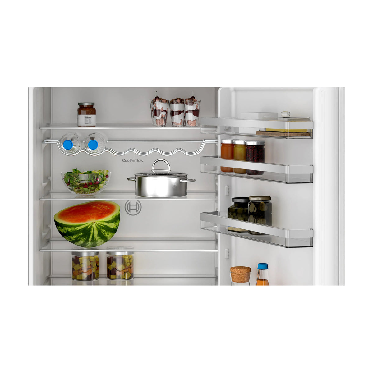 Frigorífico combi integrable Bosch KBN96VSE0 de 383 l con No Frost y Home Connect