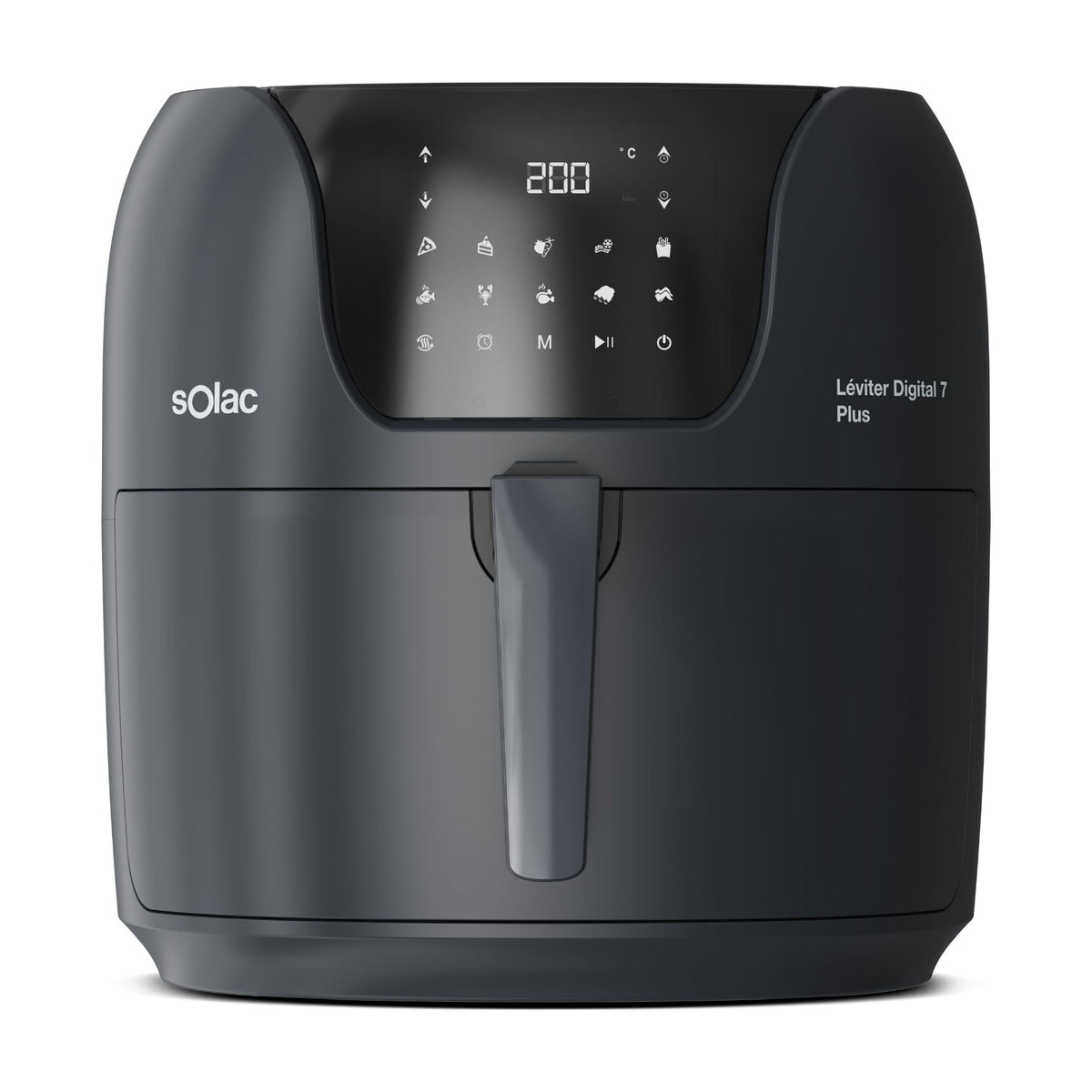 Freidora de aire Solac Léviter Digital 7 Plus, 7,4 l y 1800 W