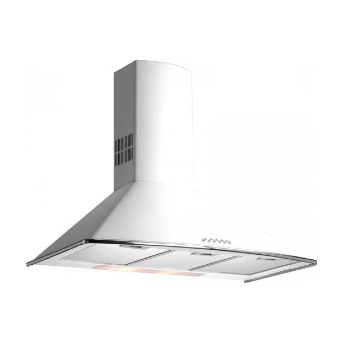 Campana decorativa Teka DM 775 W blanca, 70 cm, motor EcoPower