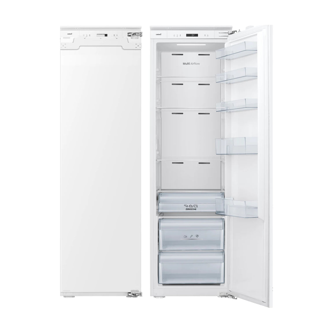 Frigorífico de una puerta CATA FI-54177 NF integrable, 300 l y No Frost