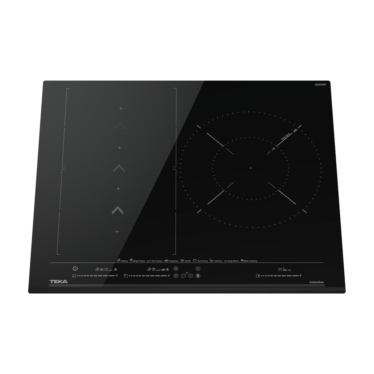 Placa de inducción Teka IZS 67620 MST de 60 cm con Flex y SlideCooking