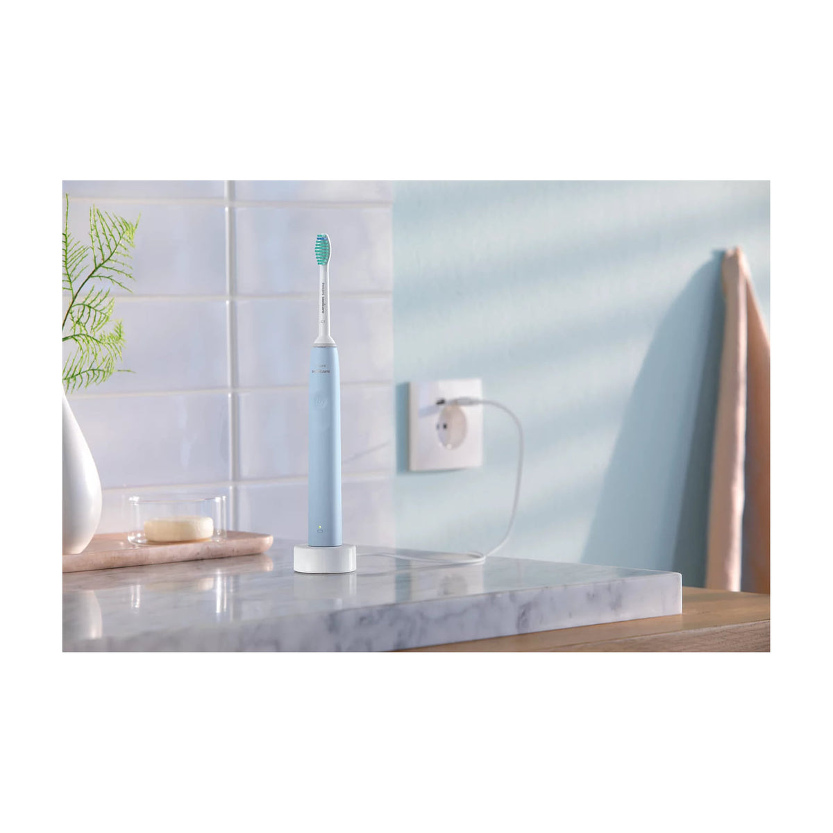 Cepillo dental sónico Philips Sonicare 2100 Series HX3651/12, autonomía de 14 días