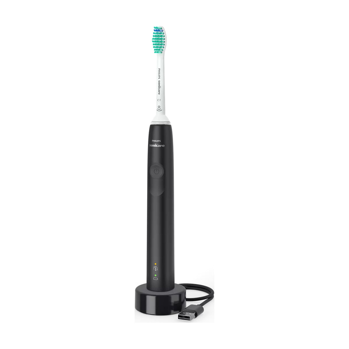 Cepillo dental sónico Philips Sonicare 3100 HX3671/14 negro, recargable