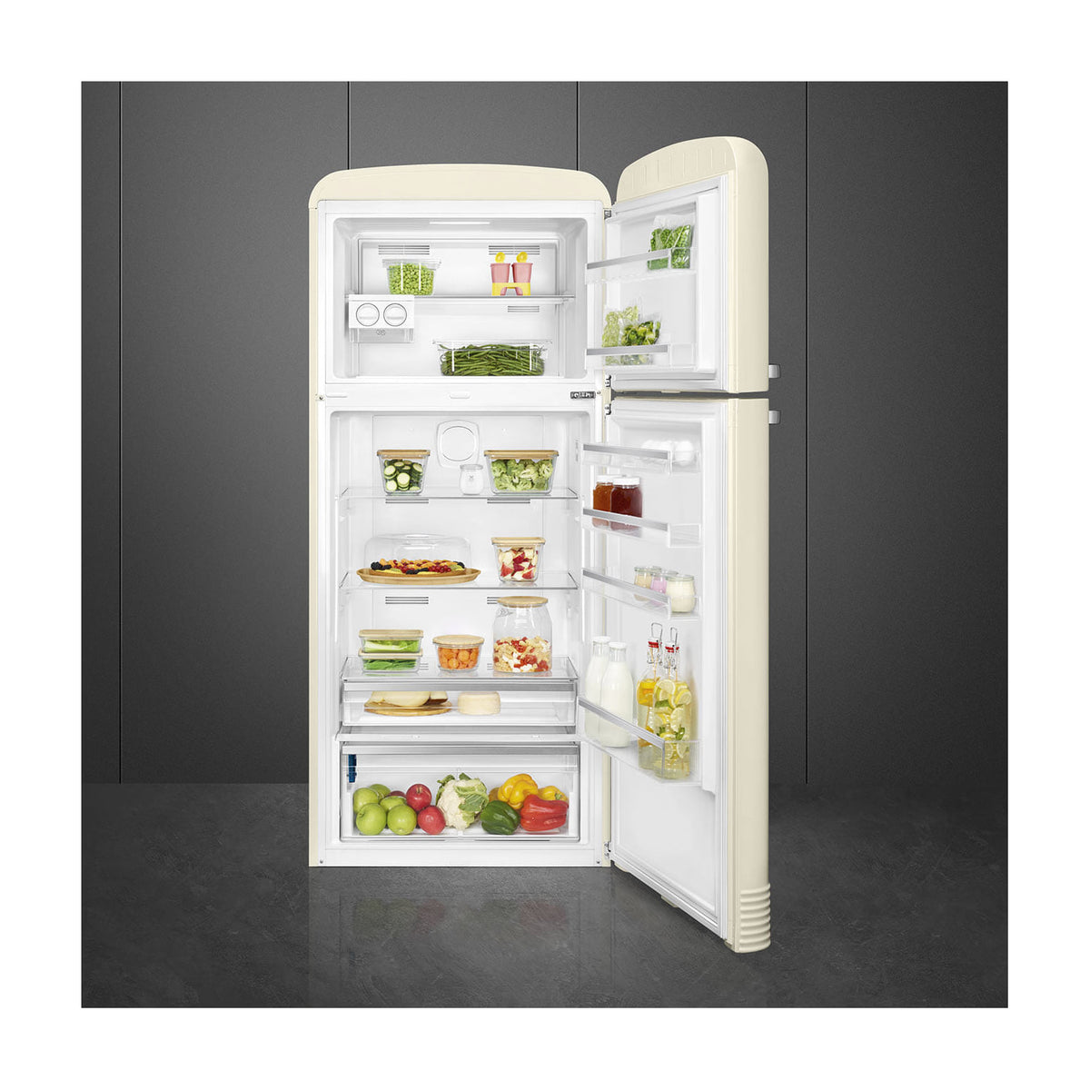 Frigorífico de dos puertas Smeg FAB50RCR5, 524 l, No Frost total