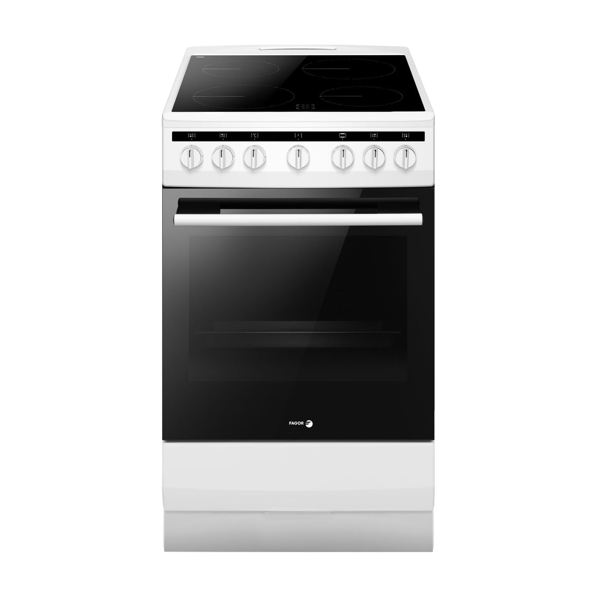 Cocina vitrocerámica Fagor 3CLV-500BB de 4 zonas con horno de 62 l