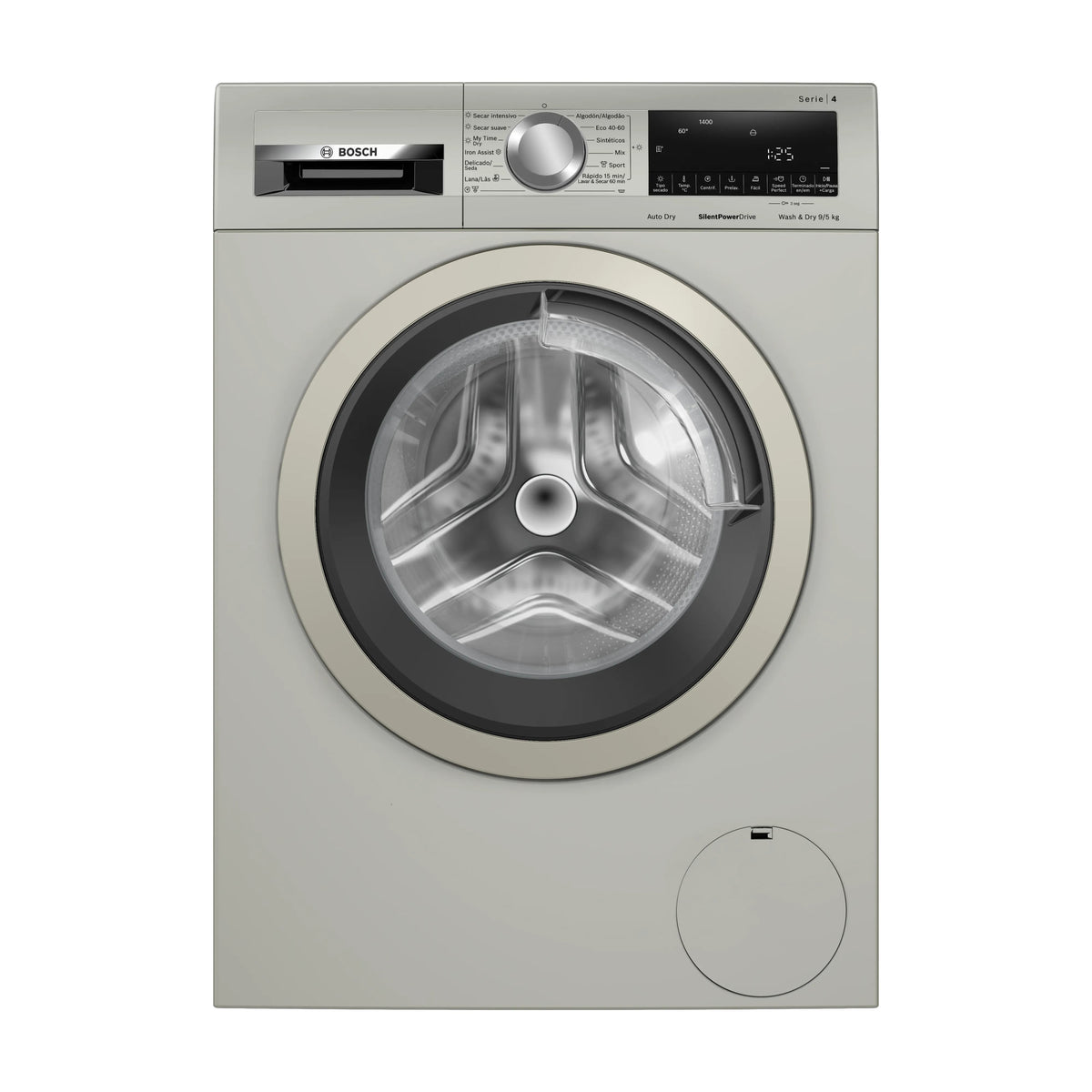 Lavasecadora Bosch WNA1341XES de 9/5 kg y 1400 rpm