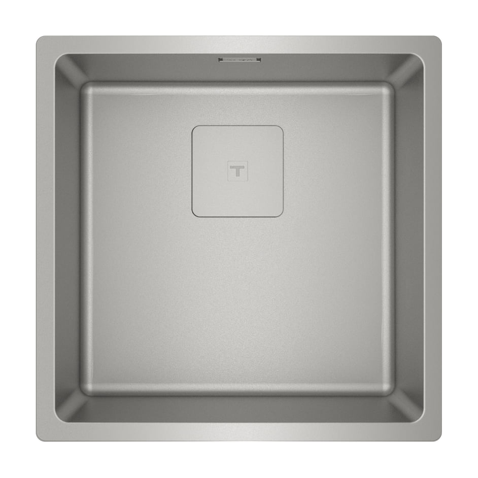 Fregadero Teka FlexLinea RS15 40.40 Fortinox, una cubeta y acabado satinado
