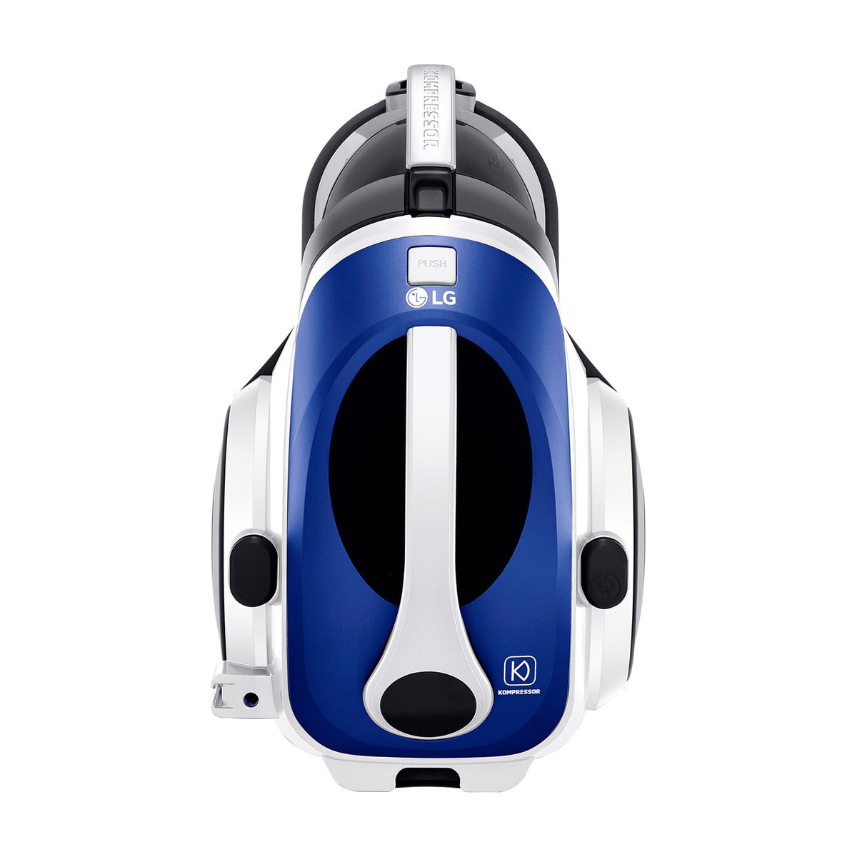 Aspirador trineo LG VK8506NHAC sin bolsa, 650 W y sistema Kompressor