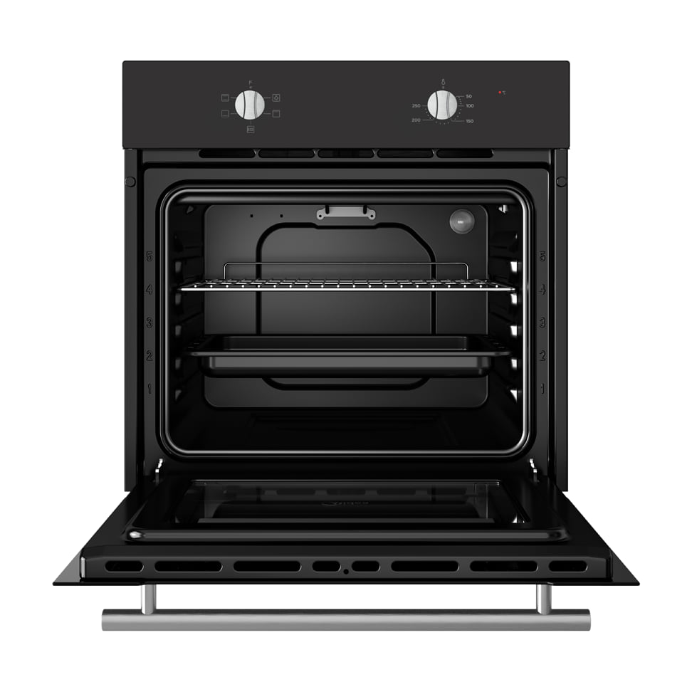Horno convencional Midea MBO65M40M0-BK ST de 70 l, clase A