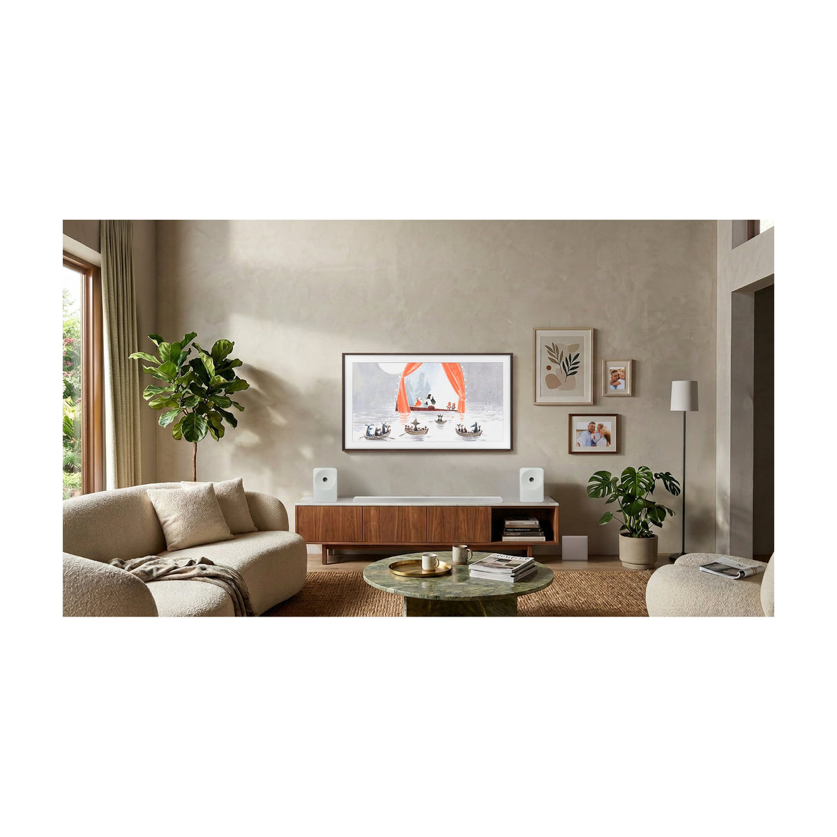 Televisor Samsung The Frame TQ43LS03HEUXXC QLED 4K de 43 pulgadas con Glare Free