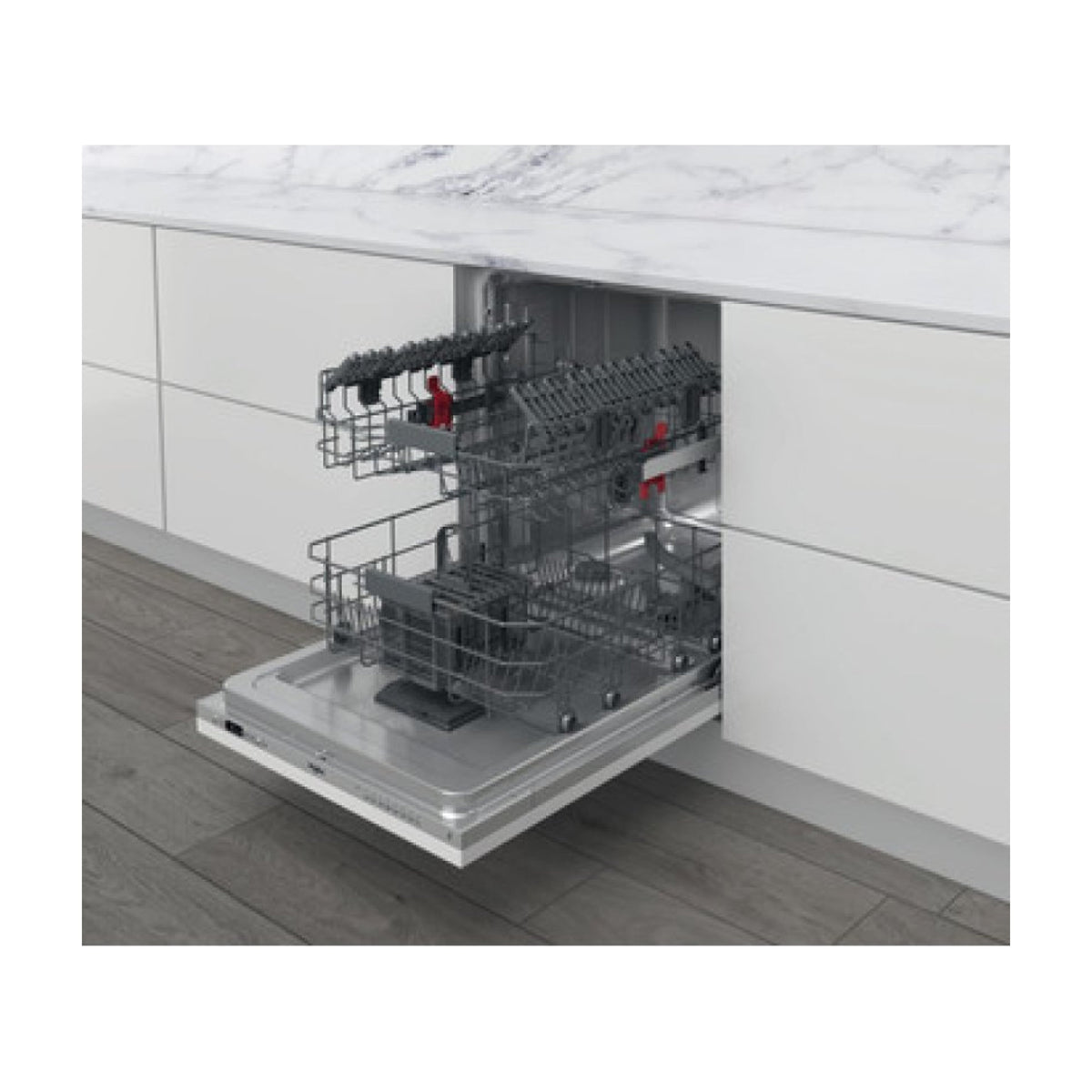 Lavavajillas integrable Whirlpool WRIC 3C26, 14 cubiertos, clase E