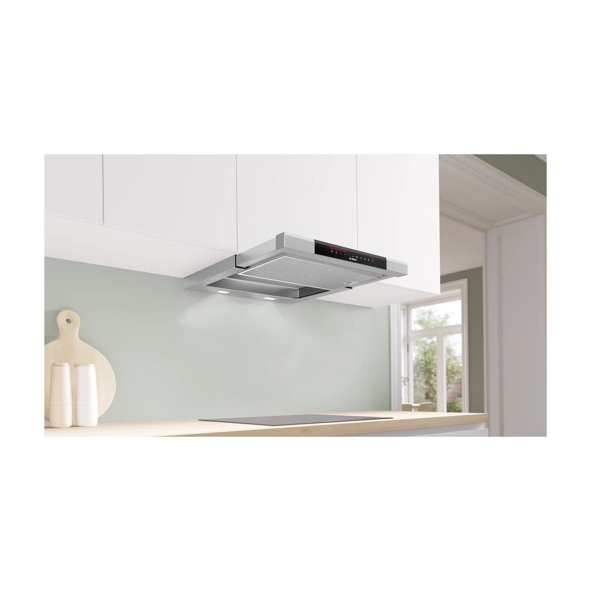Campana telescópica Bosch DFS067K51 de 60 cm en acero inoxidable