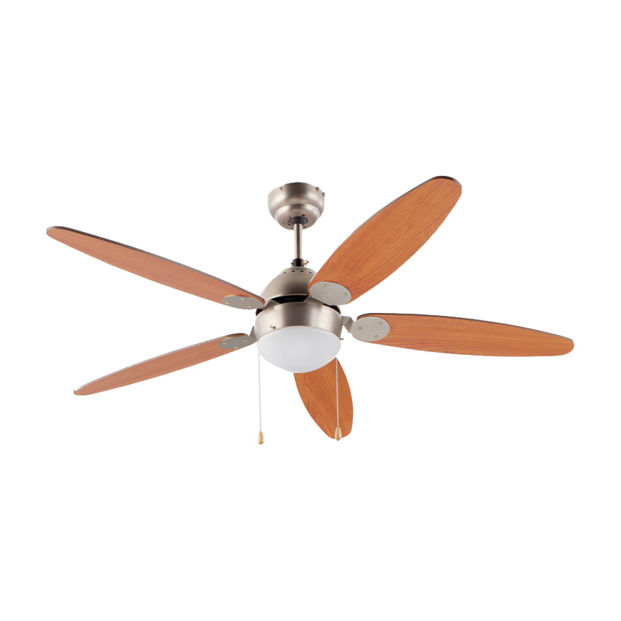 Ventilador de techo FM Calefacción VT-130 de 132 cm con luz y 3 velocidades