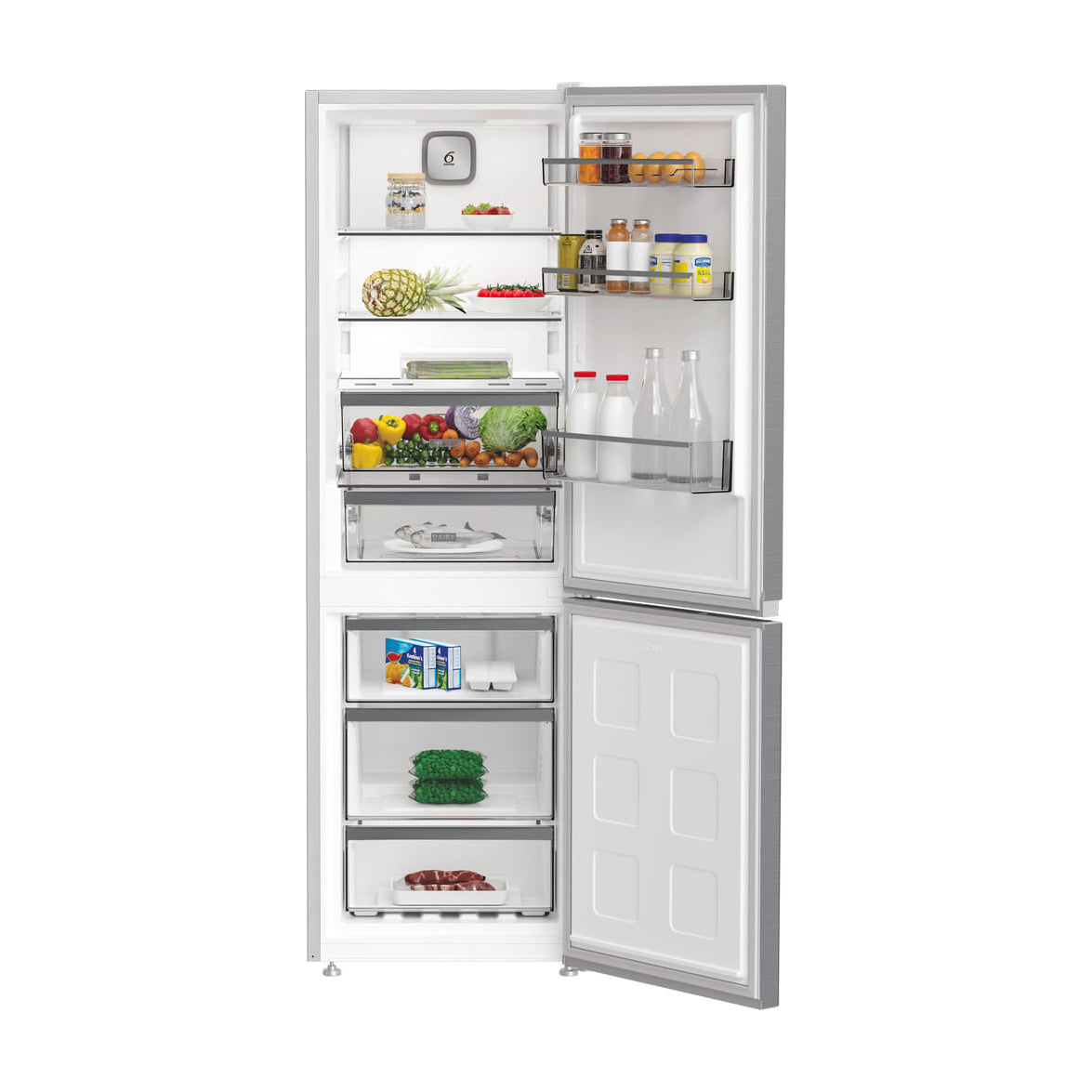 Frigorífico combi Whirlpool WHK 26363 XP6E, Total No Frost, 316 l