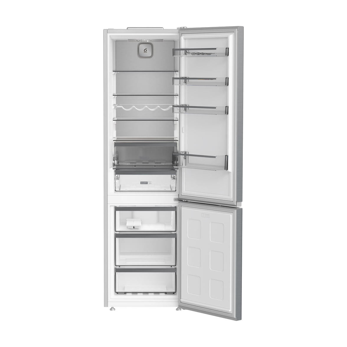 Frigorífico combi Whirlpool WHK 25404 XP8E, 355 l, Dual No Frost