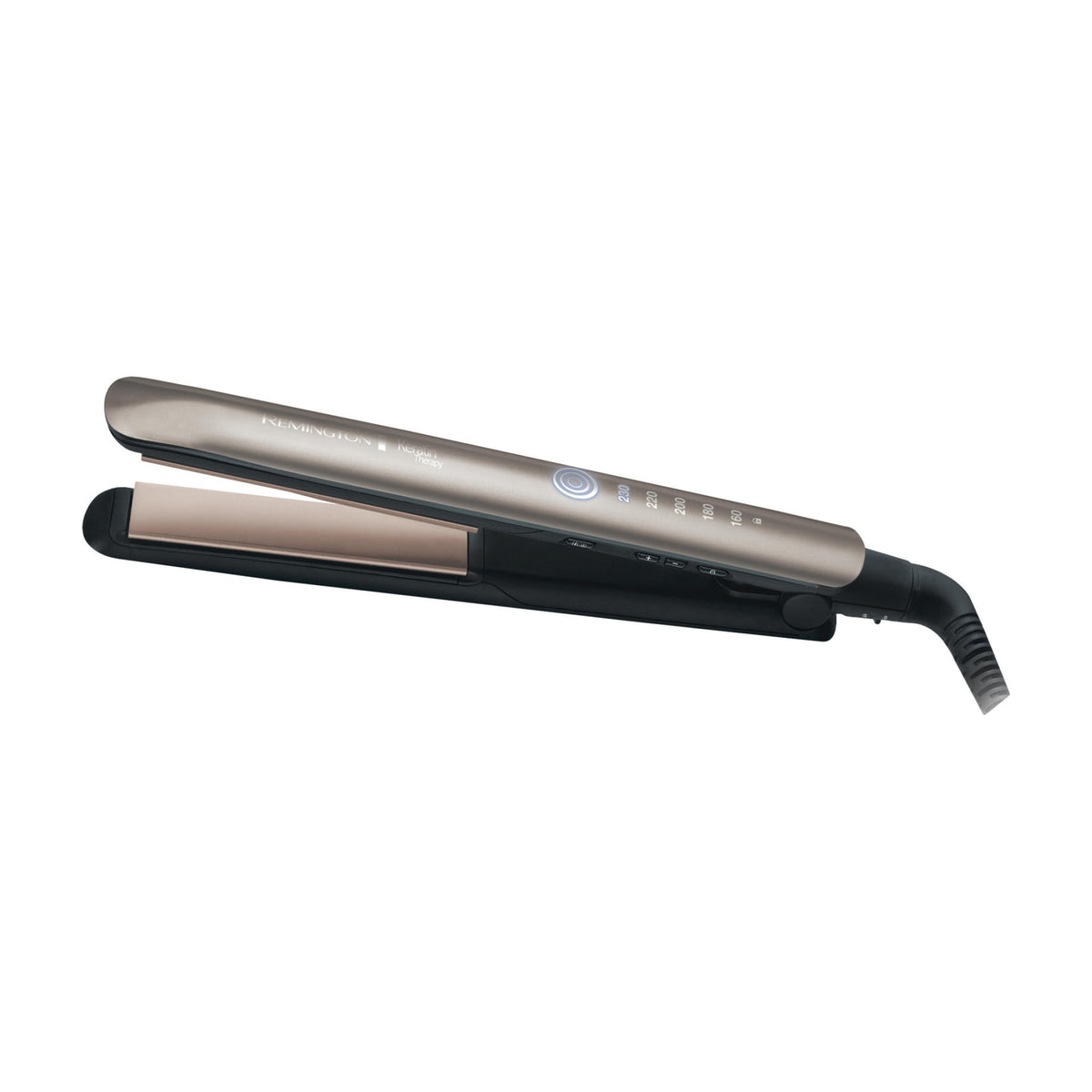 Plancha de pelo Remington S8590 Keratin Therapy Pro, cerámica con queratina, 230 °C