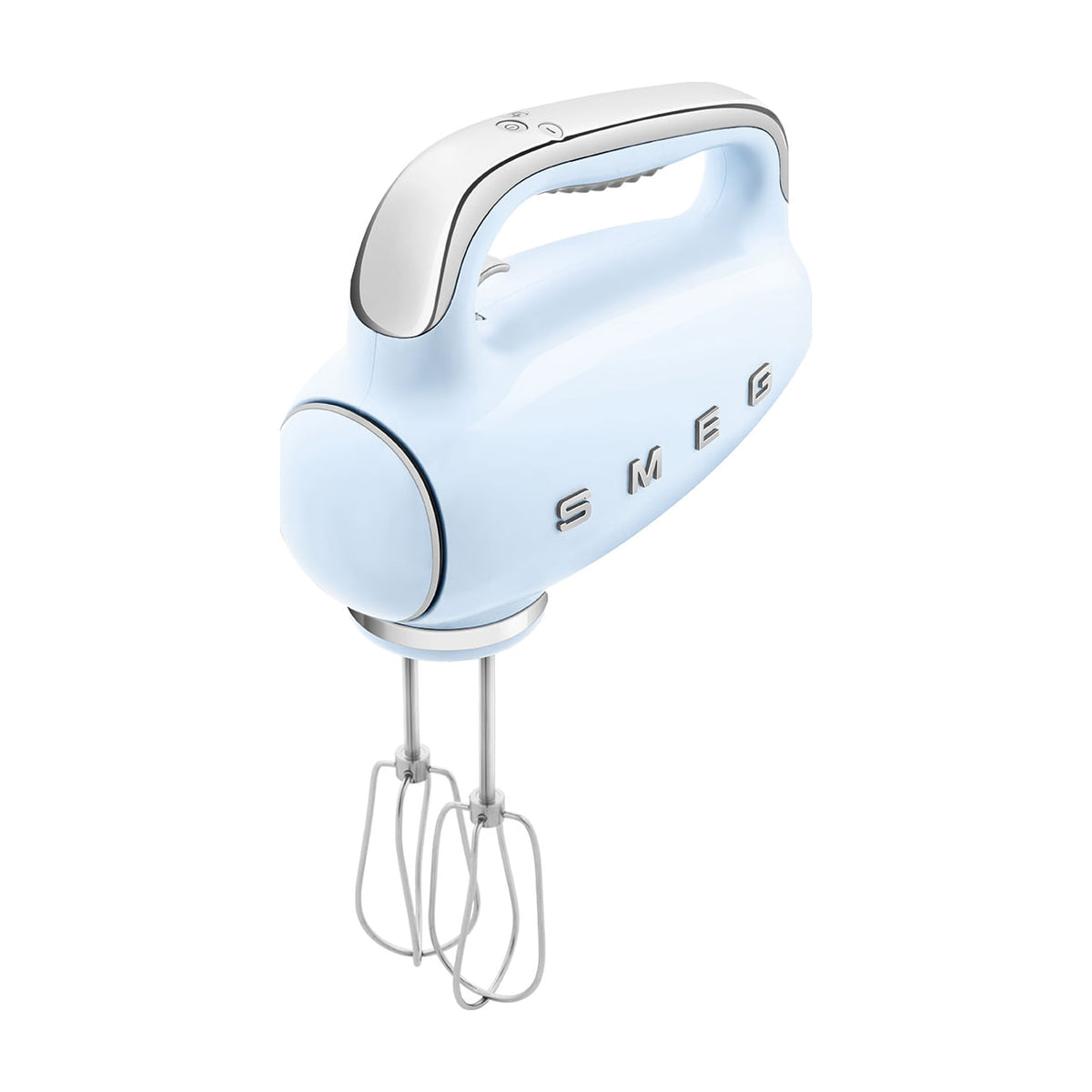 Batidora de varillas Smeg HMF01PBEU, 9 velocidades y 250 W