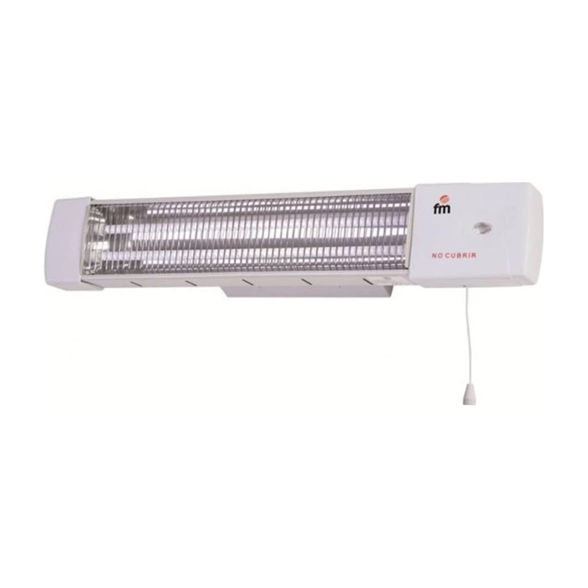Estufa de cuarzo FM 1502-C de pared, 1200 W