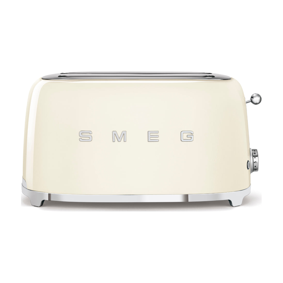 Tostadora Smeg TSF02CREU crema, 4 rebanadas y 1500 W