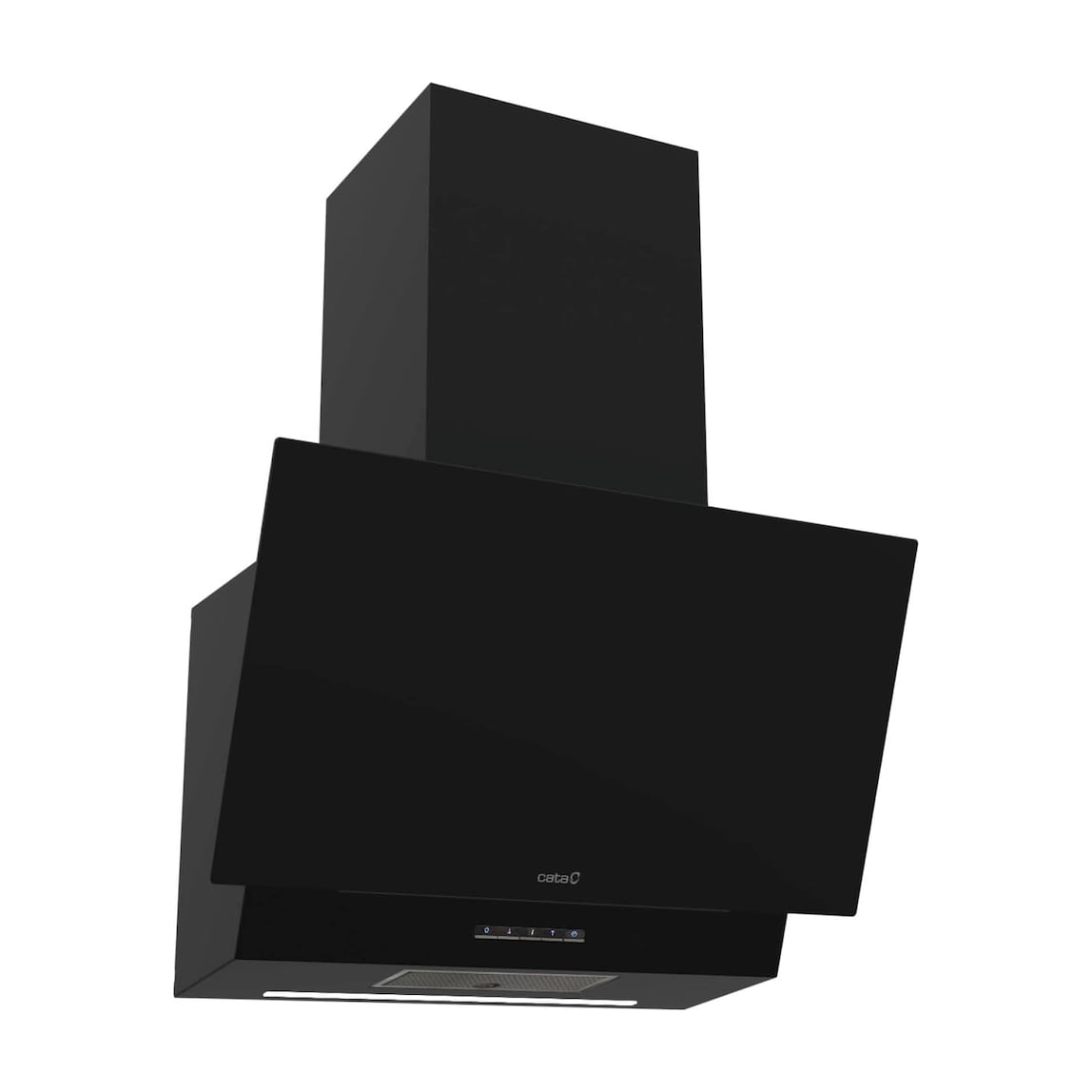 Campana decorativa Cata Thalassa 700GBK, 70 cm, cristal negro