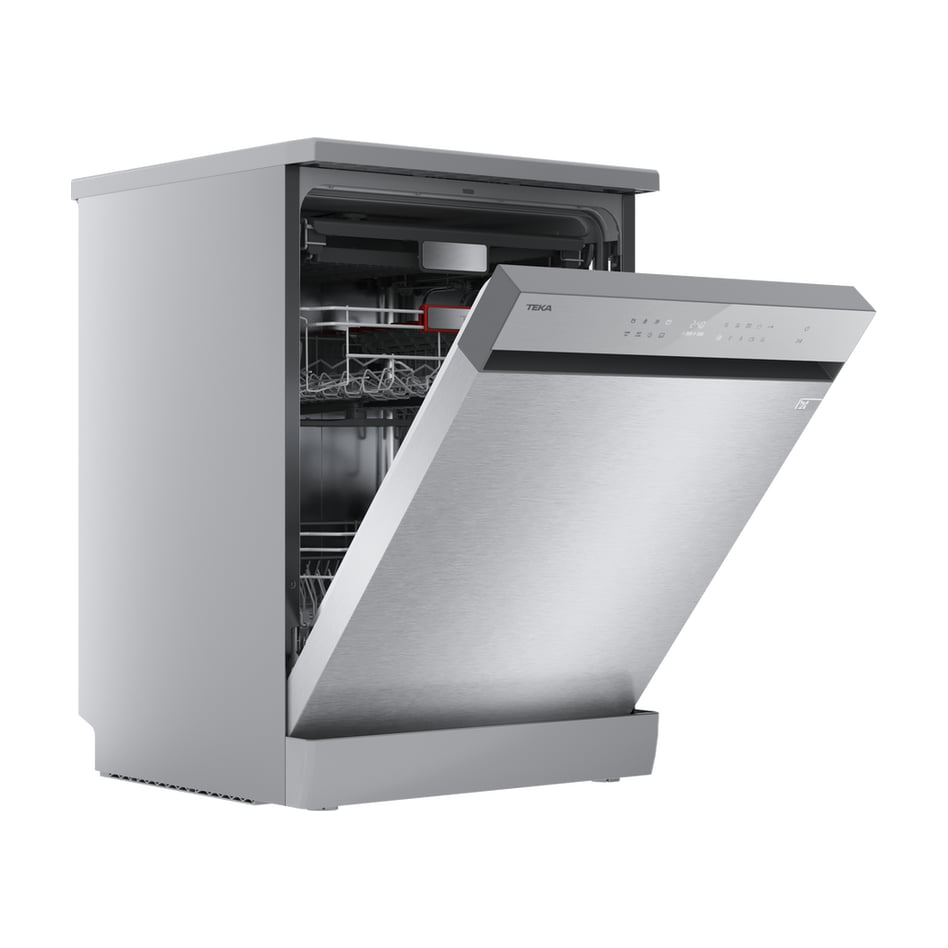 Lavavajillas Teka DFS 466BX inox, 16 cubiertos y clase B
