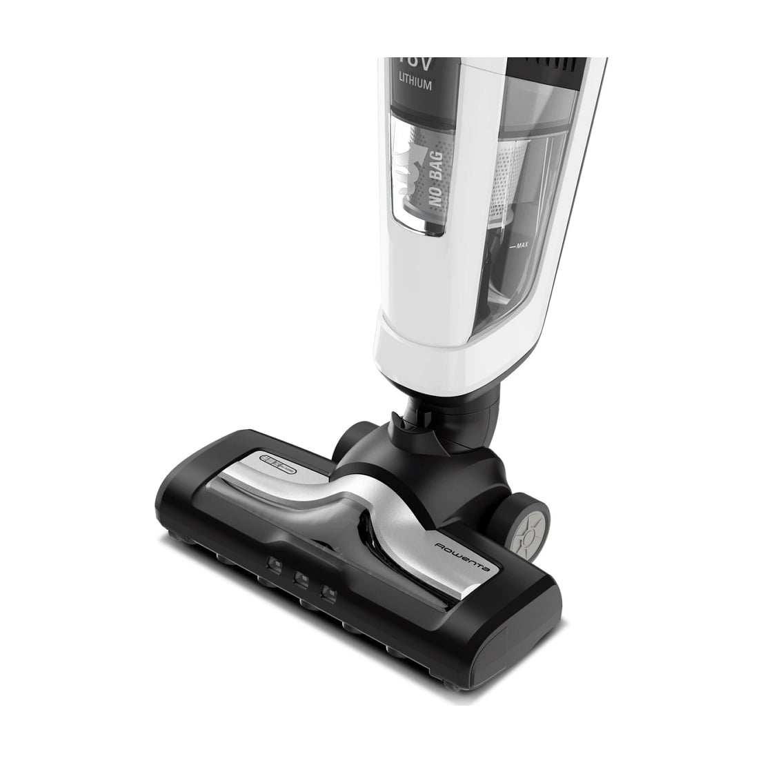 Aspirador escoba Rowenta Dual Force RH6737WH 2 en 1, sin cable y plegable