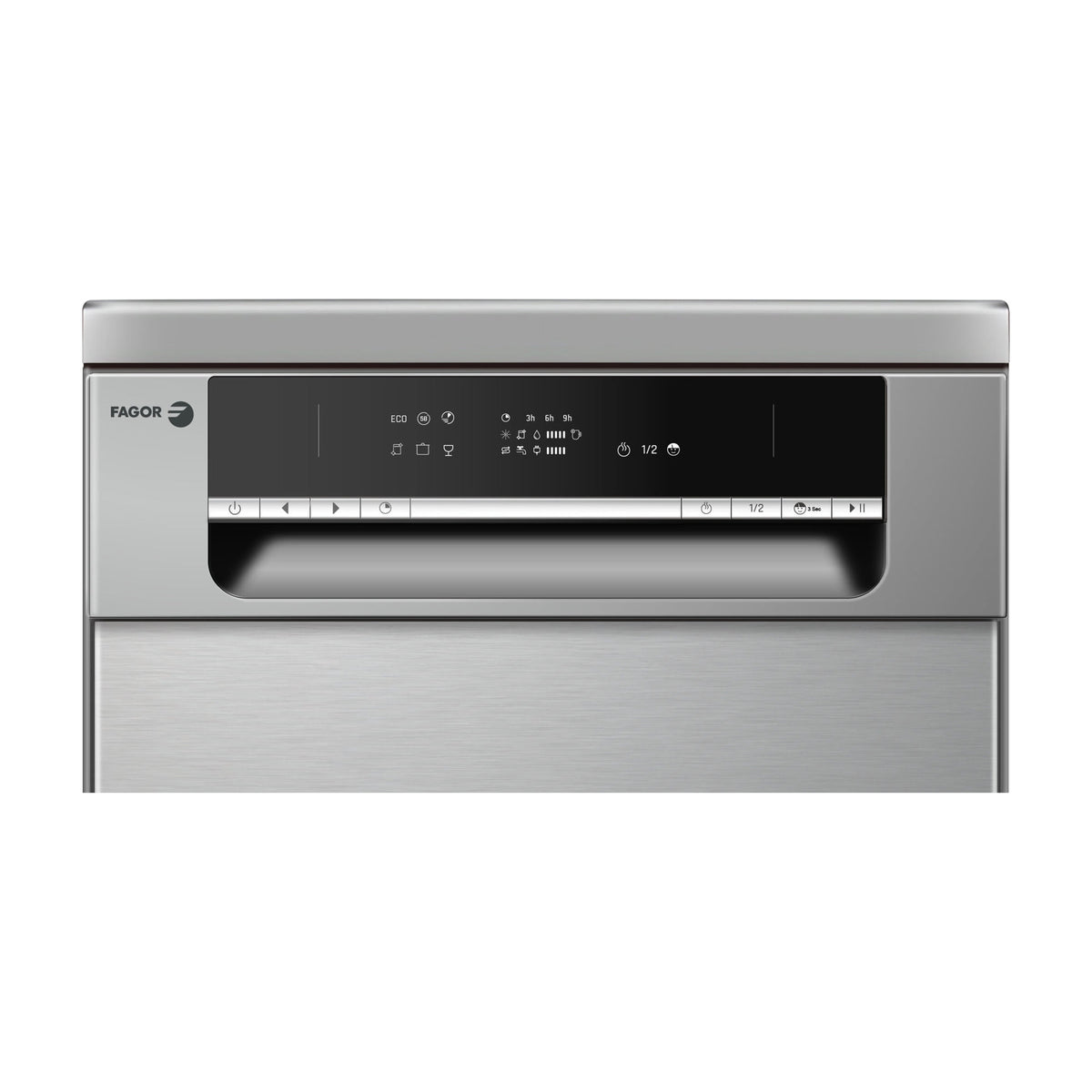 Lavavajillas Fagor 4LVF-421X de 10 cubiertos y 45 cm, inox
