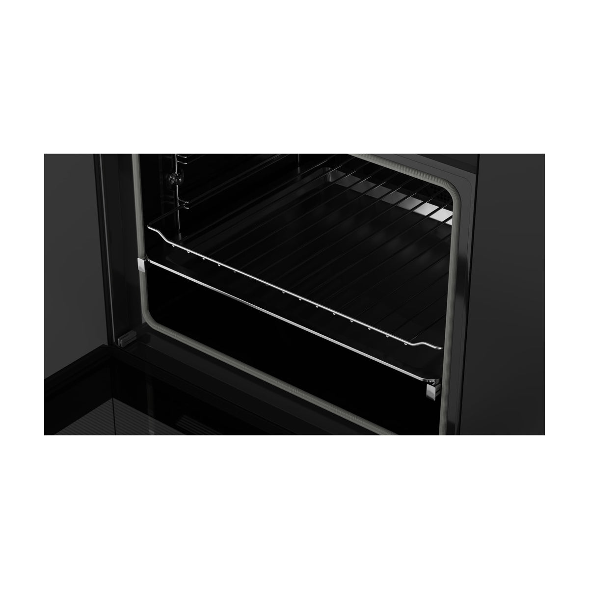 Horno multifunción Teka HLB 8400 P BK pirolítico, 70 litros, cristal negro