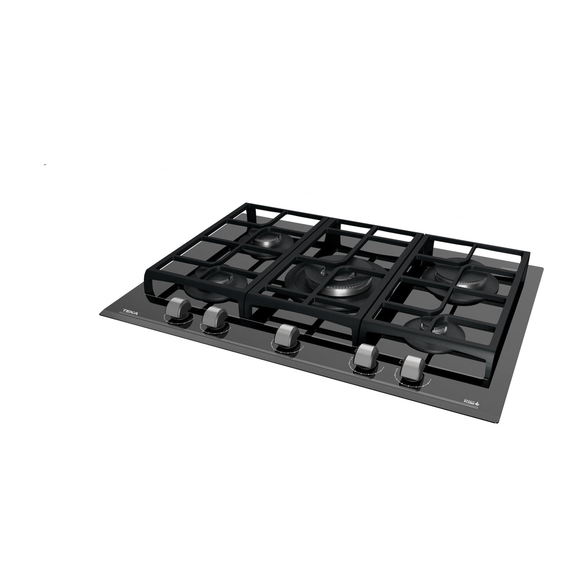 Placa de gas Teka GZC 75330 XBA de 70 cm y 5 quemadores